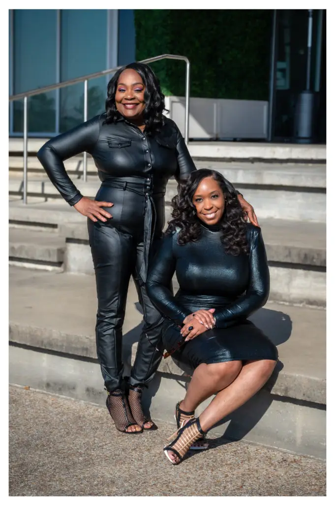 Ann Peeple and Tiffany Brown photo at Shelby Farms.